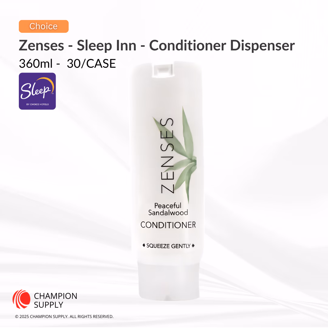 Sleep Inn Zenses SmartCare Conditioner 360ml, Case of 30